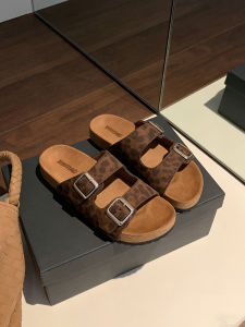 XIXITIAO | Arch Support Retro Cork Bottom Summer Slippers