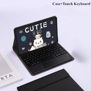 For Lenovo Xiaoxin Pad 2024 11 Inch TB330FU TB330XU With Touchpad Keyboard Case Wireless Keyboard Leather Stand Cover Tab M11