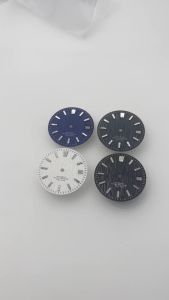 Mặt Đồng Hồ Vân Gỗ Bạch Dương 29mm - Màu Xanh Dương Xanh Lá Đậm Đen Trắng Tương Thích Với Bộ Máy NH35 NH36 Phụ Kiện Đồng Hồ