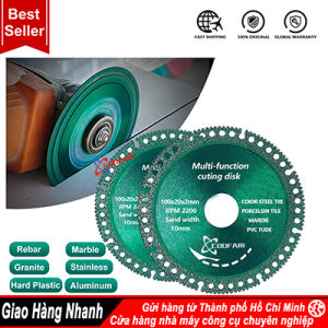 Đĩa Cắt Kim Cương 6 Trong 1 Đa Năng Màu Sắc Xinh Xắn Lưỡi cắt kim cương nhân tạo đa năng đường kính 100mm