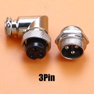 1Set 2Pin 3Pin 4Pin 5Pin 6Pin 7Pin 8Pin 9Pin 10Pin GX16 Male Female Metal Aviation Plug Socket Connector