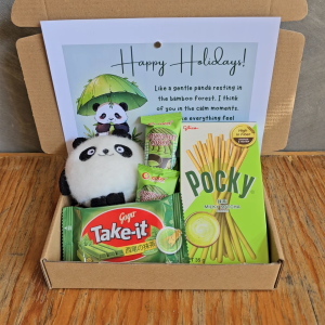 ✨ Panda Cute Giftset for Him or Her Green Simple Gift Couple LDR Boyfriend Girlfriend