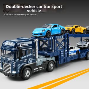 Large Alloy Flatbed Truck Toy For Children Aged 3+
