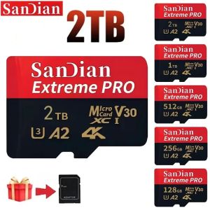 ShanDian High Speed Memory Card 2000GB SD Card Class10 SD/TF Flash Memory Card For PC/Desktop/Mac/Camera