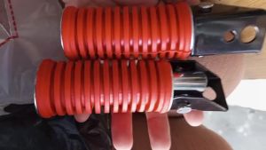 MOTORCYCLE TMX FOOTREST REAR COLORED