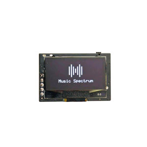 Voice Controlled Audio Spectrum Music Rhythm Light 1.3“ Inch OLED Display 5-Mode Ambient Lights Effects lamp TYPEC USB Powered