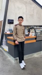 Koko Motif Adidis Batik Baju Koko El Rumi Terlaris Baju Koko Pria Modern Kemeja Koko Pria Dewasa