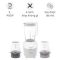 Máy xay sinh tố Philips Hr2041/30 3 cối hàng chính hãng. 