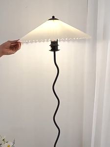 ⚡Nordic Floor Lamp⚡ Simple Bedroom Bedside Living Room Sofa Atmosphere Lamp Creative Decorative Lamp Control Ambient Lamp