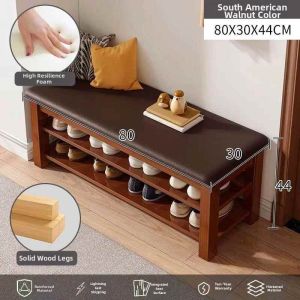 TENGYAGAO | Solid Wood Multi-functional Shoe Cabinet