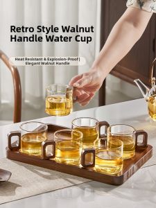 YAGANG | Handle Heat-resistant Tea Cups 6pcs