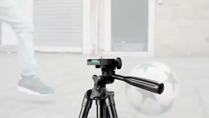 High Quality ST - 666 Aluminum Alloy Tripod Stand with Phone Holder Portable Lightweight 360 Degree Tripod Stand