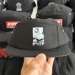 Topi 5 Panel Five Panel 5 Panel Cap Topi Snapback Topi Panel Distro Topi Cowok Pria Distro Premium Hat Caps  Look Skull Aneela