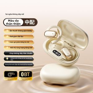 ROEL-PLAY | Tai Nghe Thể Thao Không Dây Truyền Âm Xương Mở Tai Pin Dài