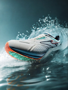 Erke | Waterproof Soft-bottomed Elastic Mens Running Shoe