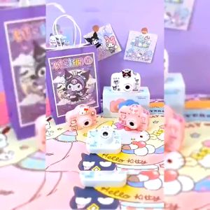 Sanrio Kuromi Mini Digital Camera Dual Camera 2000W High-definition Pixel Childrens Camera Cartoon