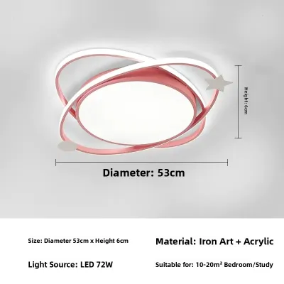 HONGJI | Remote Control Modern Simple LED Ceiling Light