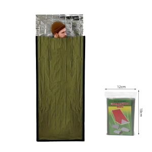 Emergency Sleeping Bag Portable Xtreme Cold 1 Pack Survival Shelter Blanket for Disaster Preparedness Outdoor Camping Emergency