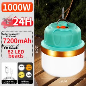 Outdoor & Emergency Multi-Use Long-Lasting LED Lamp