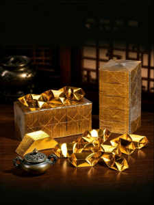 JIALUO | Thickened Gold & Silver Joss Paper For Making Half Finished Ingots No Units Provided