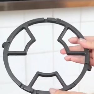 Gas Stove Bracket Double Burner Stand Rack Gas Breaker Regulator Windproof Gas Stove Cover