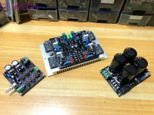 High Fidelity Three Tube Amplifier HiFi Power Amplifier Tone Board Symmetrical Complementary Dual Differential Input Home Use