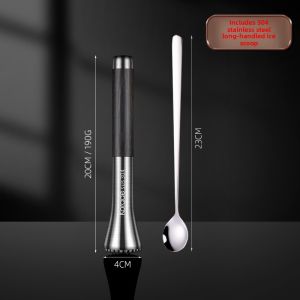 「China Plug」Korade | Fruit Juice Extractor & Ice Crusher for Shaker Cup