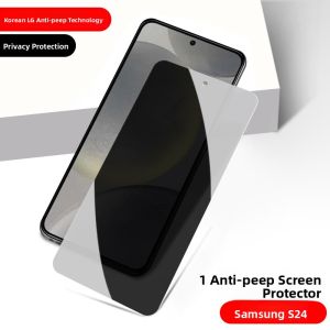 High Definition Privacy Screen Protector Tempered Glass for Samsung Galaxy S24 Ultra S25 S23+ Full Screen Protection S21FE New Model S26 Explosion Proof S20 FE S22/23