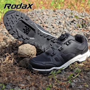 RodaX Bravez II MTB Cleat Shoes RPM Cycling Shoes Casual Look Sepatu RPM Anti Licin Sepatu Cleat Anti Licin Sepatu Gravel Cleat Skid All Terrain Bike Shoes Sepatu Sepeda AT Sepatu Cleat Wide Sepatu Gowes Model Harian Sepatu Cleat MTB Sole Karet Sepe Lipat
