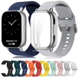 Protector Case+Silicone Strap For Xiaomi Redmi Watch 5 Active/5Lite Full Cover Screen TPU Soft Shell and Breathable Sport Band