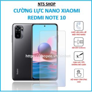 CƯỜNG LỰC DẺO BẢO VỆ MÀN HÌNH XIAOMI REDMI NOTE 10
