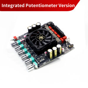 2.1 Channel Digital Audio Amplifier 200W*2+400W Dual-core TPA3223 Bluetooth Power Amplifier Upgraded XY-HT21 High Tone Subwoofer