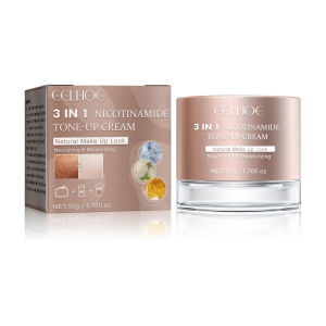 Eelhoe 3 trong 1 kem làm trắng da nicotinamide đều giữ ẩm da kem che khuyết điểm làm mới làm sáng làm sáng melanin nuôi dưỡng chăm sóc da mặt vô hình lỗ chân lông che vết thâm mịn nếp nhăn kiểm soát dầu không thấm nước nuôi dưỡng làm sáng kem làm trắng da