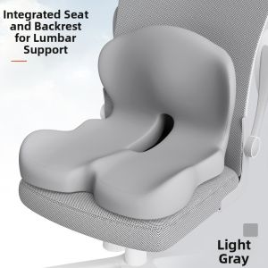 All Season Ergonomic Office Seat and Back Support Memory Foam Cushion