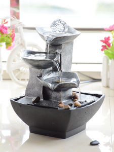 Đồ Trang Trí Nhỏ Sáng Tạo Phong Cách Nước Hoa Đá Suối Phun Quà Tặng Trang Trí Bàn Phòng Khách Văn Phòng Đồ Thủ Công Trang Trí Không Gian