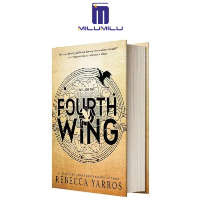 Fourth Wing (Standard Edition) (The Empyrean 1) Hardcover by Rebecca Yarros Original English Books