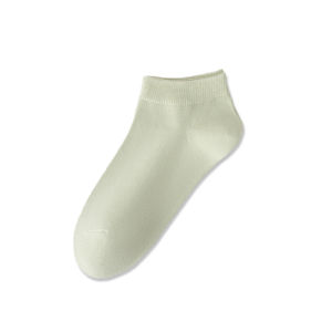 Womens Cotton Socks Summer Thin Anti-slip Non-slip Short Tube Socks Sporty White Boat Socks Breathable Moisture-wicking