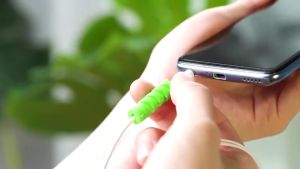 Set Pelindung Ujung Kabel Isi 4pcs Spiral Cable Protector 4in1 Pelindung Kabel Spiral