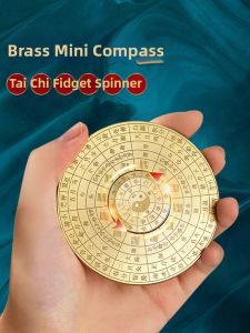 SHANDI | High Precision Vintage Copper Gyroscope Pendant