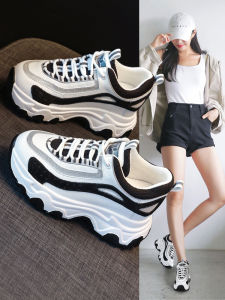 Thick Sole Instagram Trendy Inner Heightening Casual Sports Dad Shoes