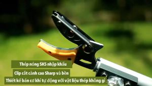 [Giao hàng 24 giờ⚡️] kéo cắt cây tỉa cành 3M quả trên cao cán dài 3m - 4m kết hợp lưỡi cưa cành tiện dụng