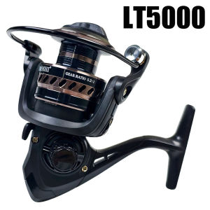 Limnoid 2000-5000 Spinning Fishing Reel 14BB 5.2 1 Gear Ratio 10KG Max Drag Lightweight SmoothFishing Reel Freshwater Saltwater