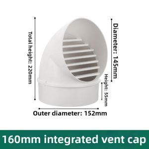 JUANSE | Wall Exhaust Vent Windproof Cover Wind Cap