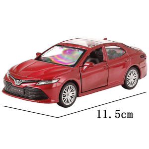 Aluminum Alloy Toyota Camry Car Model Toy Simulation Desktop Decoration Boys Pullback Vehicle Collectible Models Static Toys