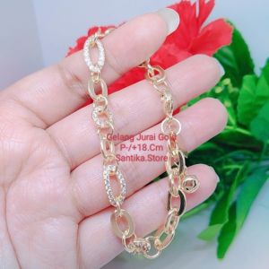 Gelang Rantai Jurai Simpel Elegan Cocok Untuk Harian
