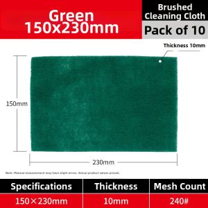 BIGWHITESHARK | Stainless Steel Rust Removal Scouring Pad