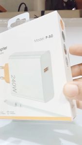 Charger Universal For Android P-50 240W 1 Set Batok Adapter + Kabel Data Support Fast Charging