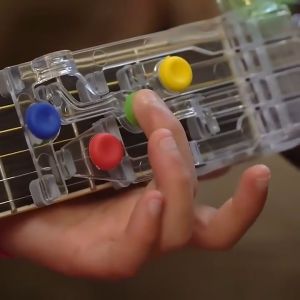 อุปกรณ์ช่วยสอนเล่นคอร์ดกีต้าร์เครื่องมือเทรนเนอร์เล่นกีตาร์สำหรับกีตาร์อะคูสติกและช่างไฟ