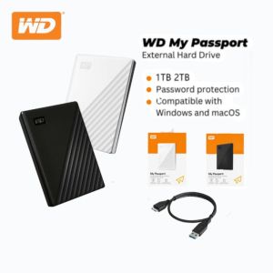 Western Digital WD My Passport External Hard Drive 1TB-6TB USB 3.0 Portable Storage External Hard Drive Ddd Hard Disk