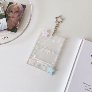 INS Style Korean Trendy K-Pop Star Photo Card Holder Idol Fans Goo Card Organizer Protector Three-inch Polaroid Display Hangers